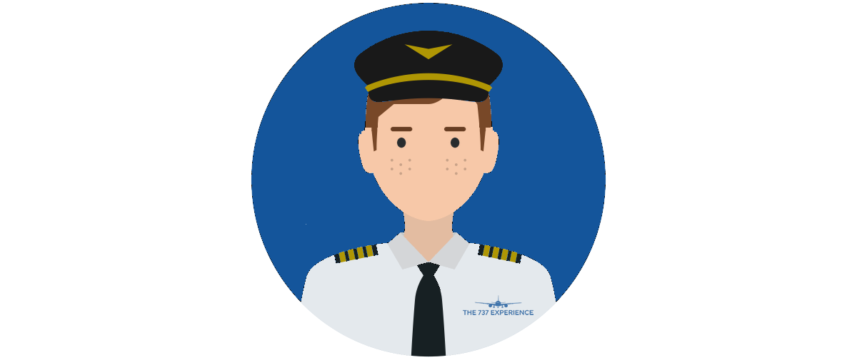 Illustrated pilot avatar – Finley