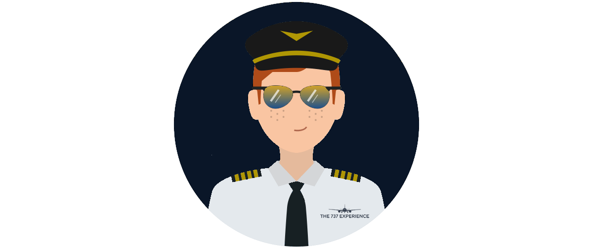 Illustrated pilot avatar – Lee