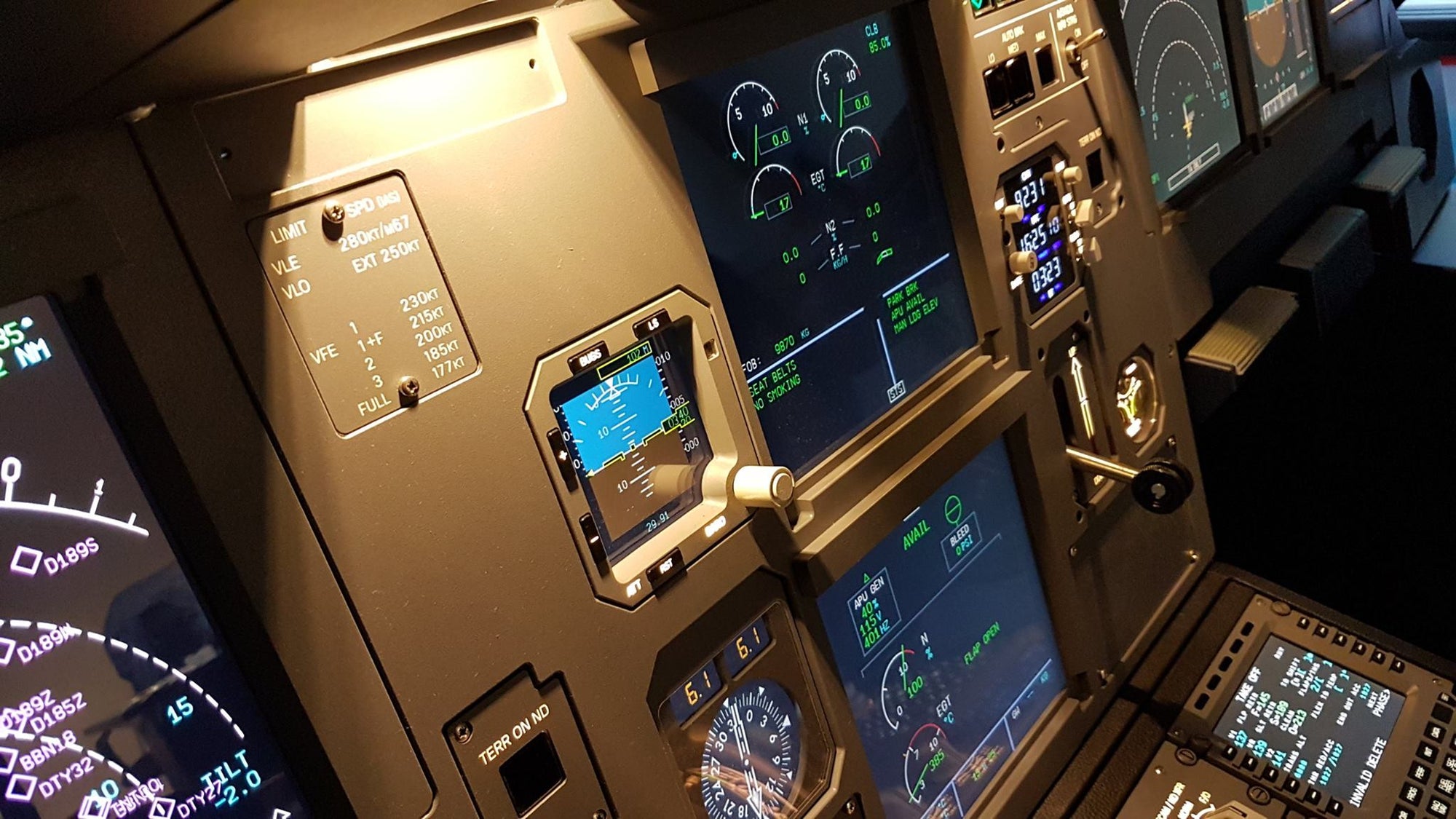 Combined Flight Simulator Experience