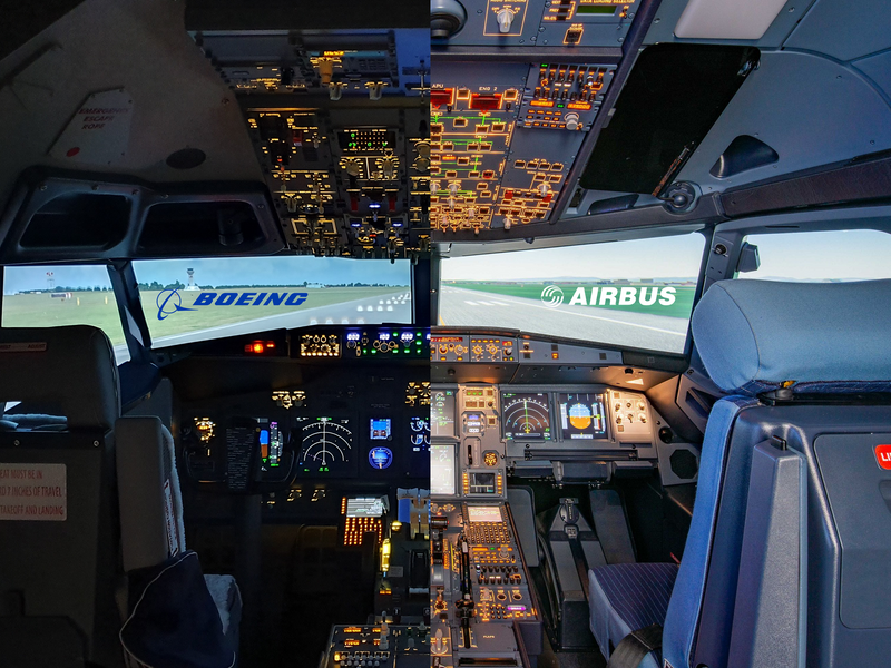 Flight Model Simulator Boeing & Airbus Flight Simulator Experiences Newcastle