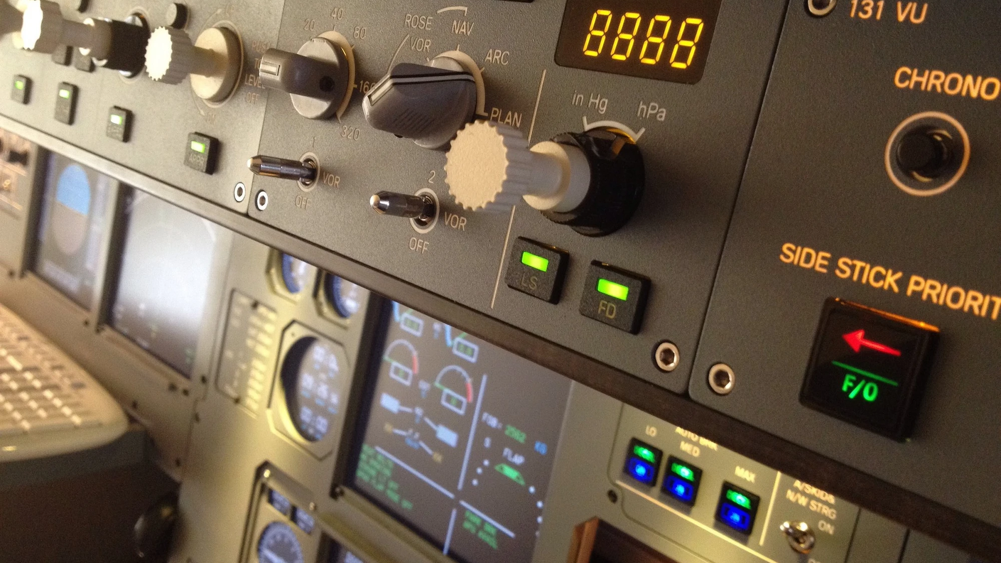 Combined Flight Simulator Experience